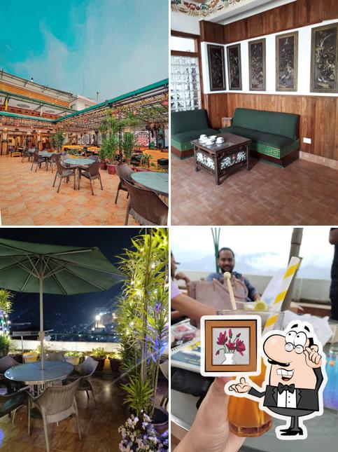 The interior of Hotel Tashi Delek