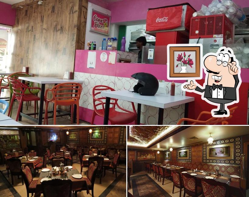 The interior of RR DURBAR