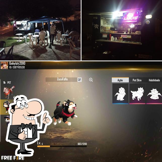 Dína lanches porções e pasteis