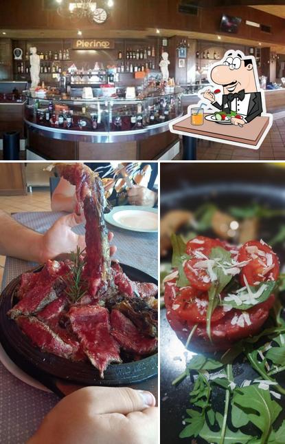 Questa è la foto che mostra la cibo e bancone da bar di Ristorante da Pierino1981