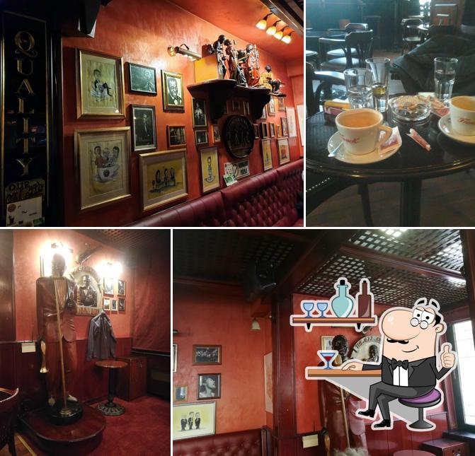 Gli interni di Jazz cafe Forum