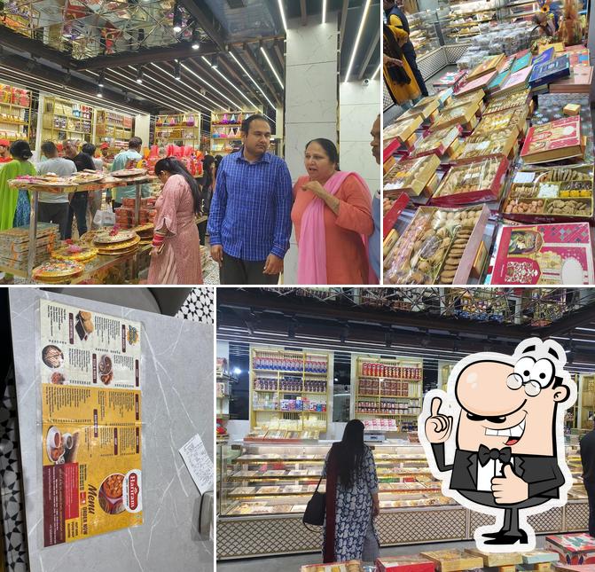 Here's a photo of Hariram Sweets