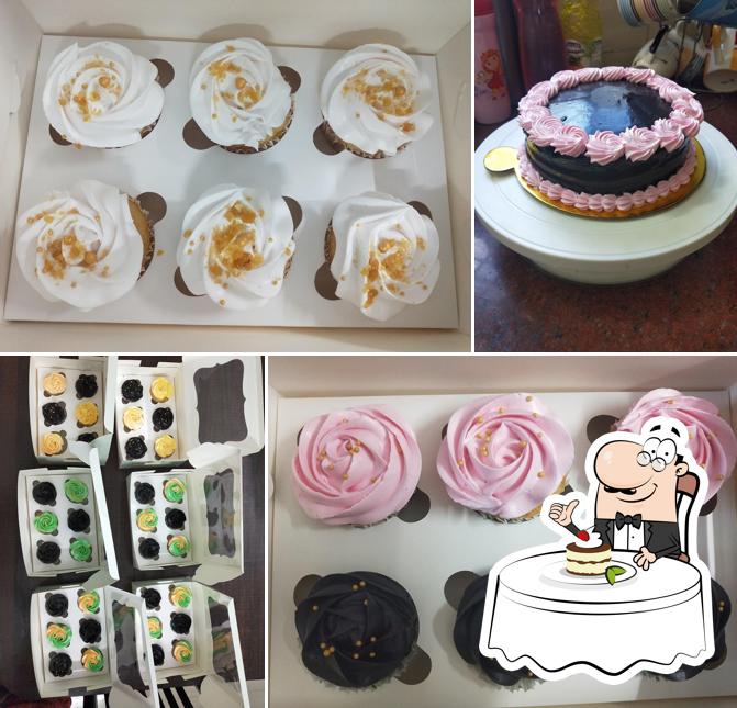 Cakes n Bakes Home Bakery and Cake Classes serves a number of desserts