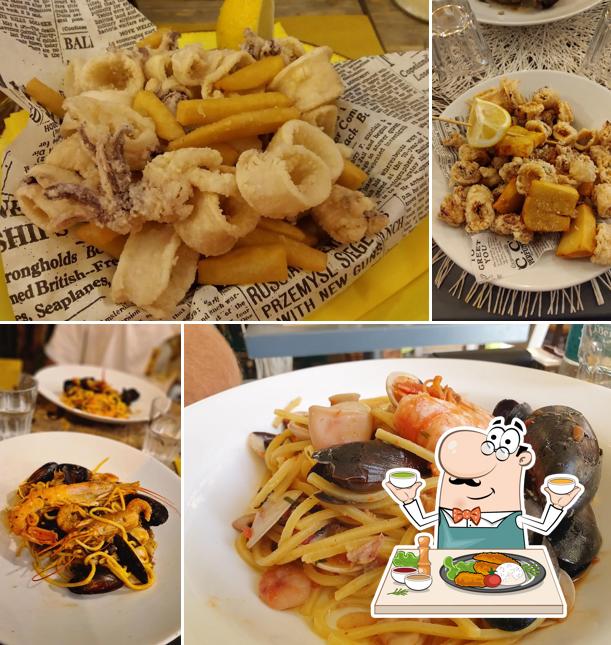 Calamari fritti al L'Osteria Ceci e Grano