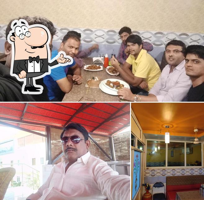 Check out how Madhu Milan Family Dhaba looks inside