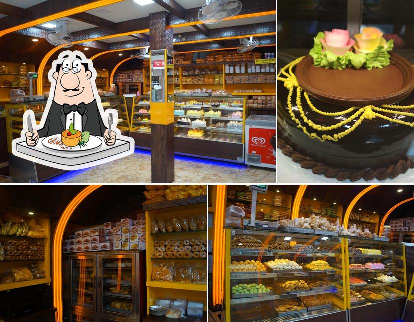 Food at PattabhiRaman Bakery