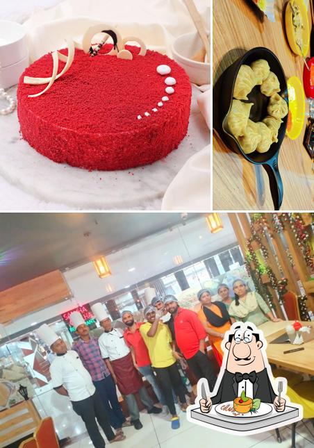 The picture of food and interior at YAMI! FAST FOOD