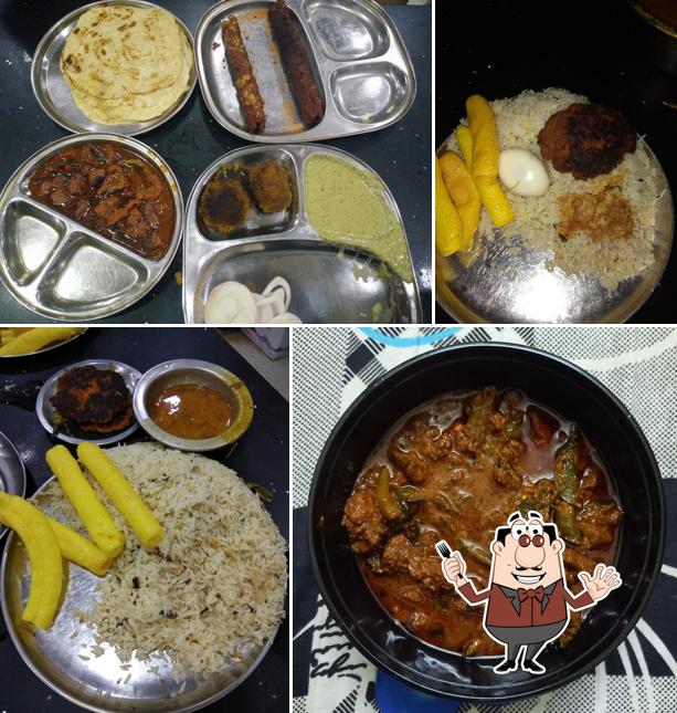 Food at Al Kareem Hotel