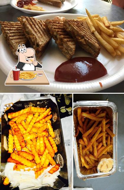 Taste finger chips at THE BLACK COFFEE CAFE - BCC