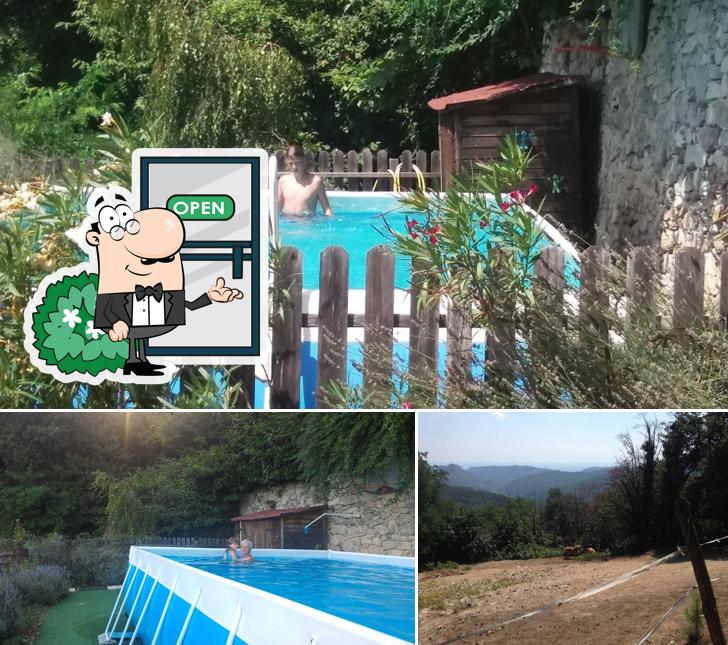 Goditi la vista dagli esterni di Agriturismo la Cà dell'Alpe