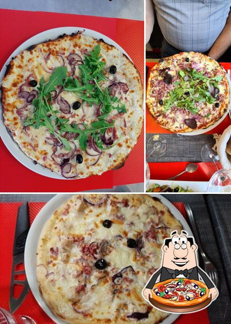 Prenez de nombreux types de pizzas