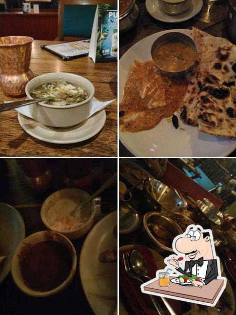 Food at Pashtun Restaurant