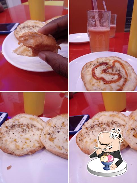 Pizza Palace provides a number of sweet dishes