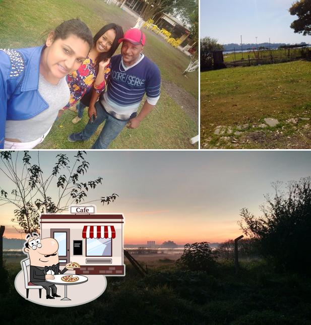 O exterior do Bar do peixe do luciano