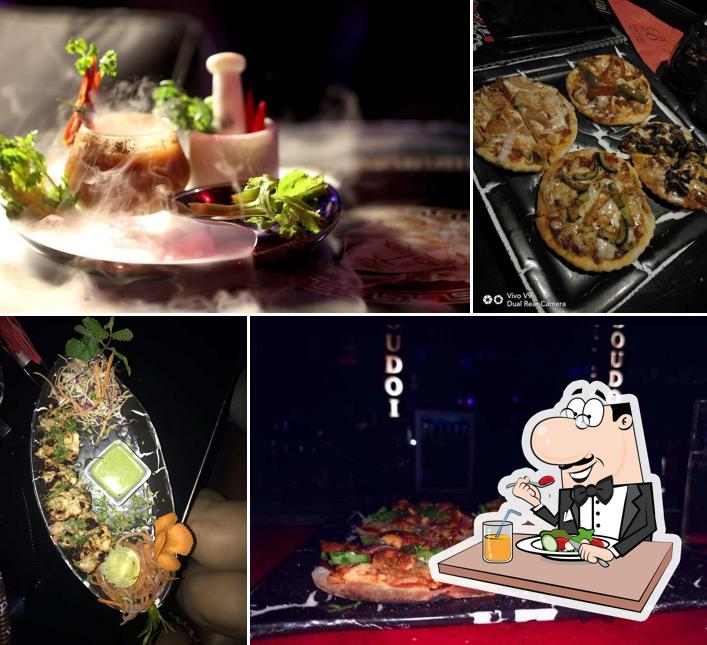 Food at Club Boudoir