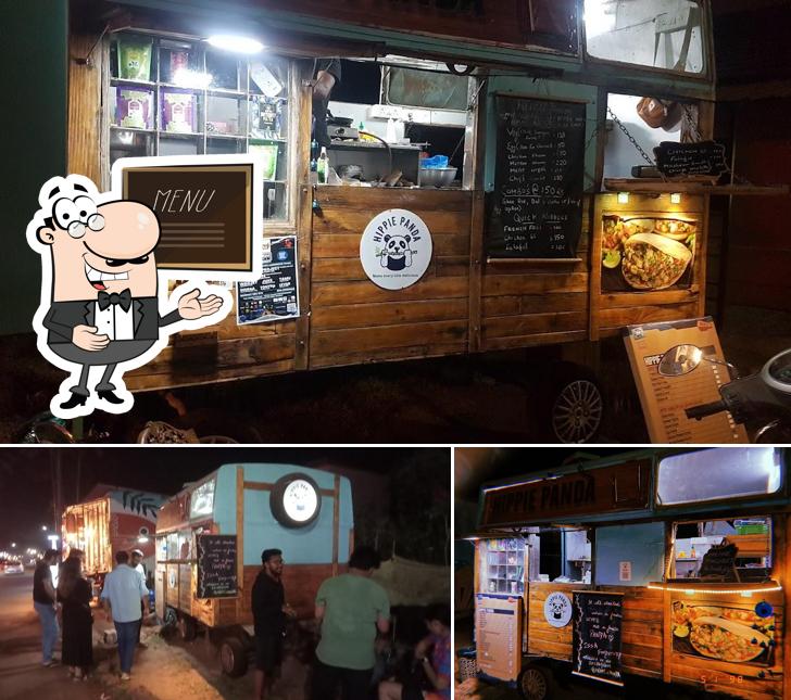 Check out the daily specials on the blackboard