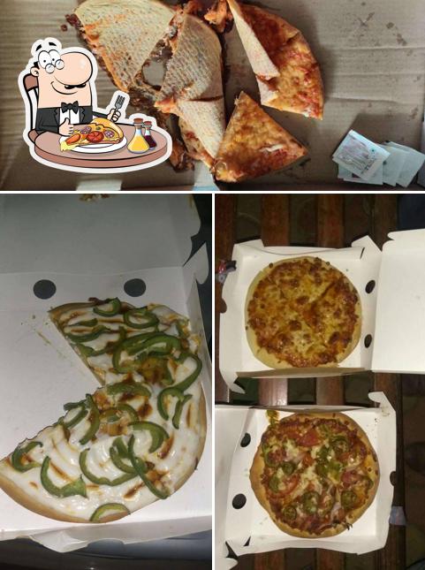 Pick various types of pizza