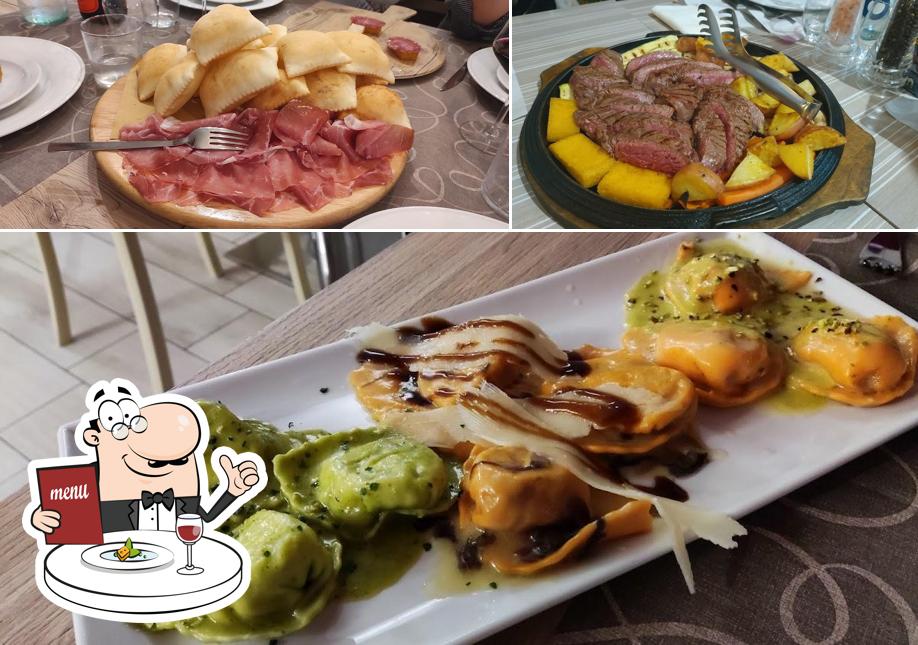 Gnocco fritto al Osteria La Lumira