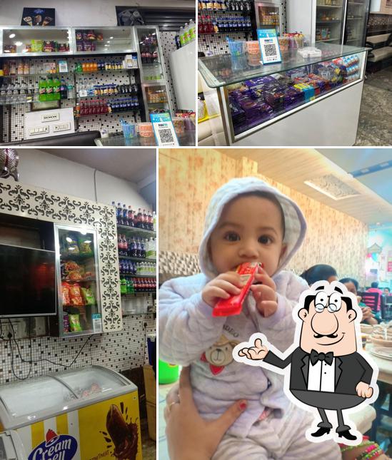 The interior of Pawan Milk Bar