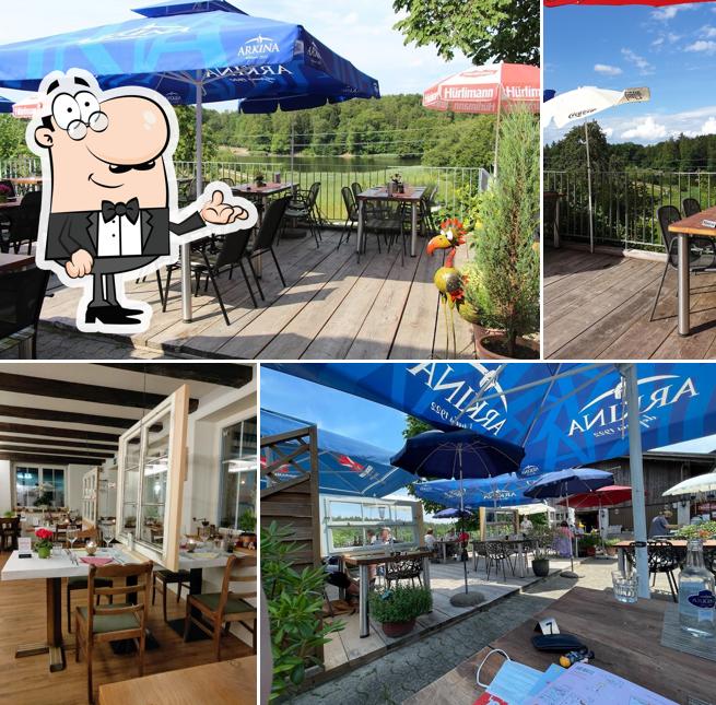 Gli interni di Restaurant Kreuz Horgenberg