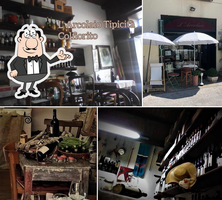 Gli interni di L'Arcolaio Tipicità