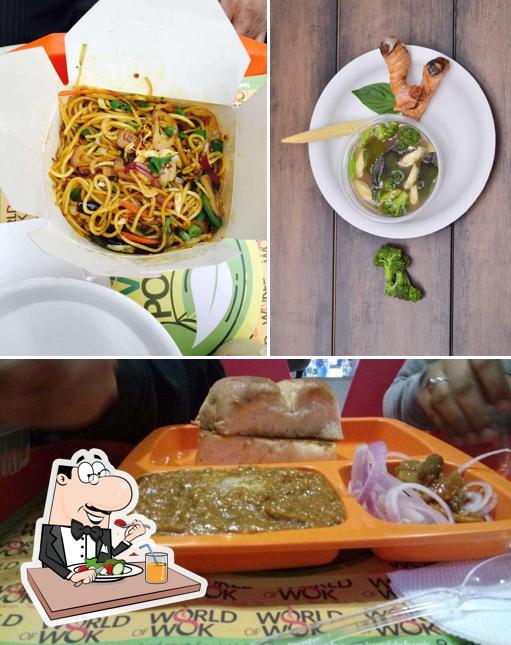 Food at World of Wok
