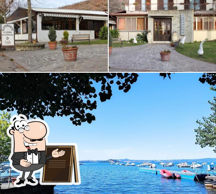 Gli esterni di Ristorante pizzeria da Corrado