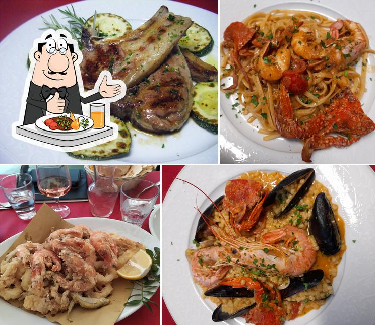 Platti al Trattoria Sa Merenda