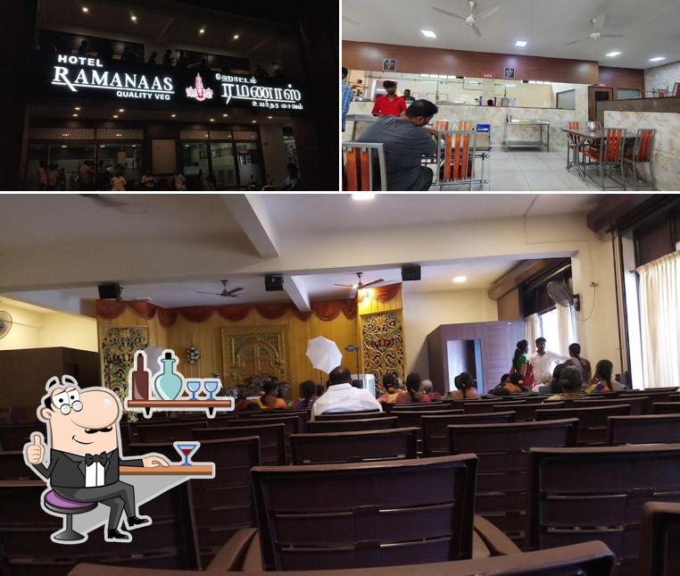 The interior of Hotel Ramanas