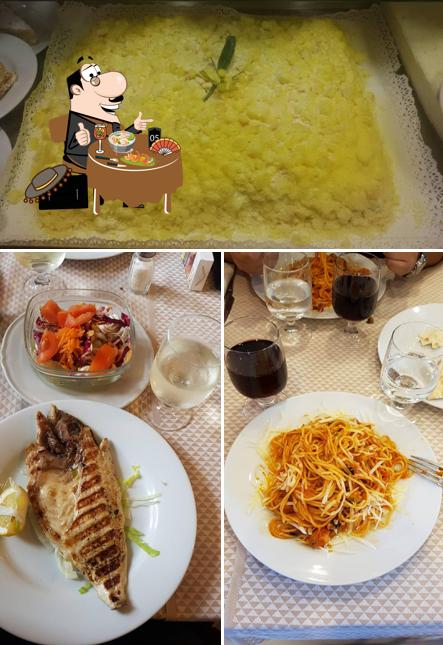 Cibo al Ristorante Mar Rosso