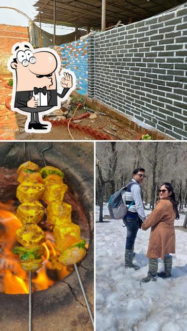 Look at the picture of RK village Cafe