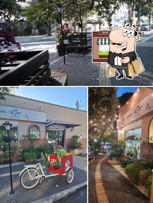 O exterior do Café com Fé Setor Aeroporto em Goiânia