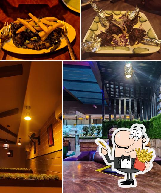 Order finger chips at Taj Restaurant