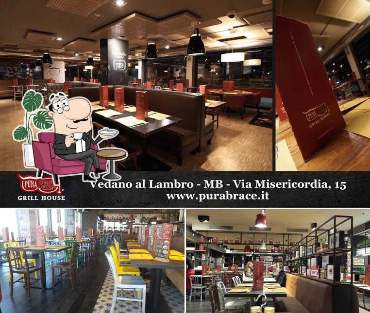 Gli interni di PuraBrace-GrillHouse Inverigo