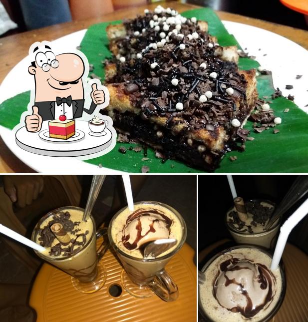 Enjoy one of the sweet dishes