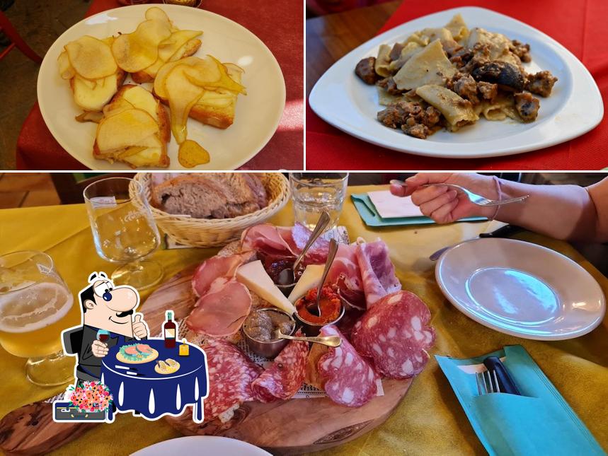 Sashimi al Osteria La Pace Volterra