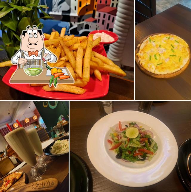 Seaweed salad at Café Qualita Italian Wood Fired Pizza