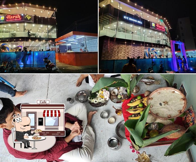 Among different things one can find exterior and food at Ruchi Harsh Restaurant And Snack