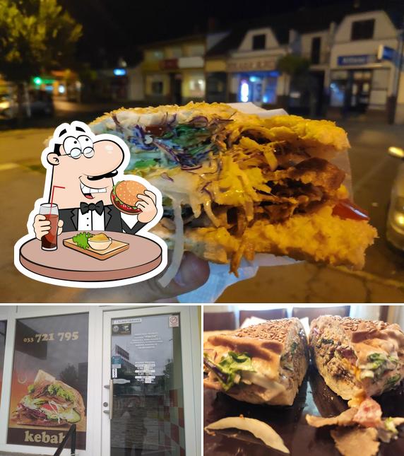 Prenditi un hamburger a Kebab Pikito