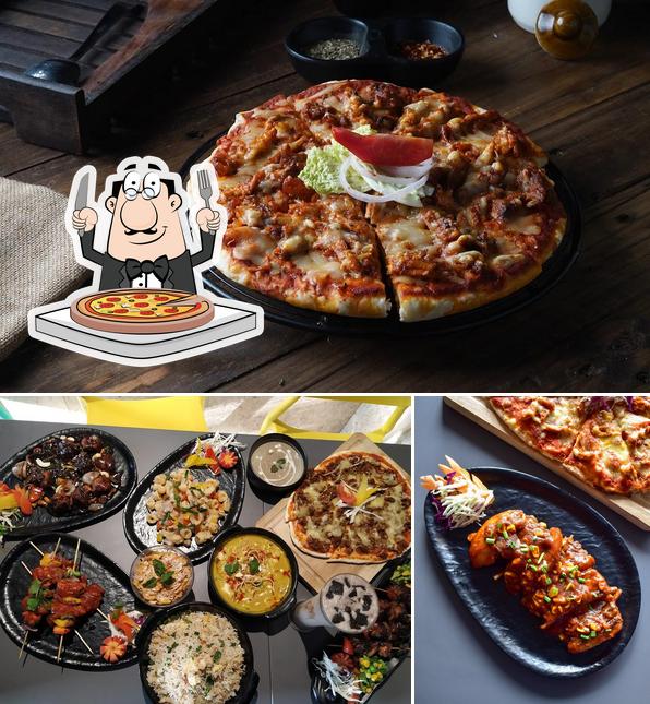 Get pizza at The euphoria Lounge