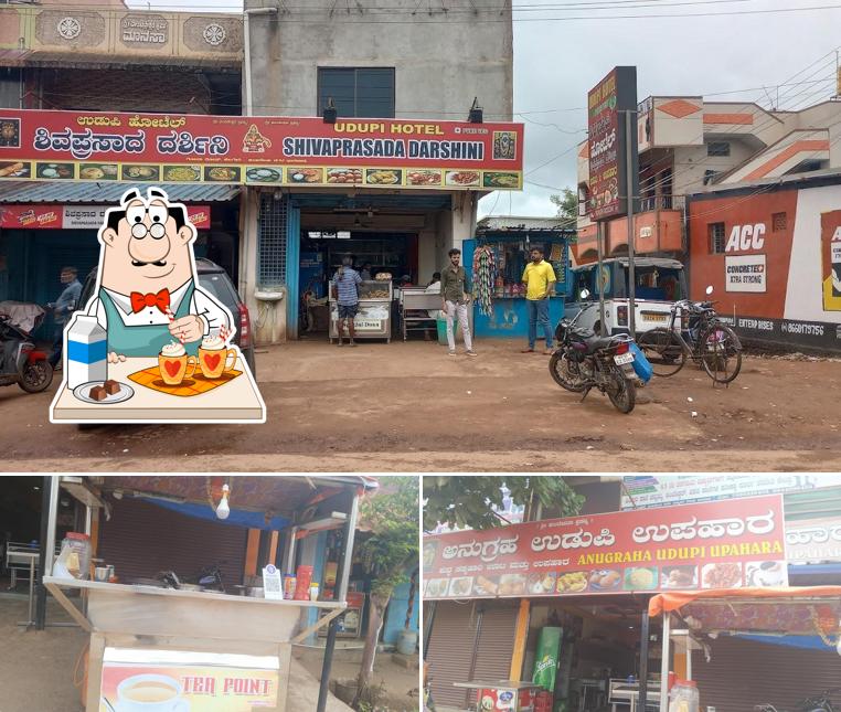 Enjoy a drink at Udupi Hotel Shivaprasada Darshini