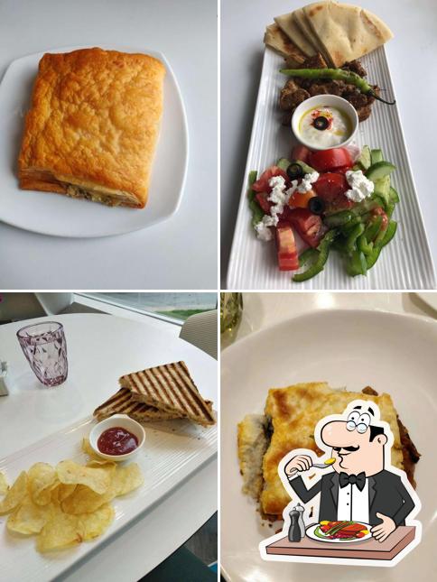 Meals at Marzipan Cafe and Bakery