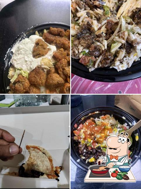 Chicken curry at California Burrito Mexican Kitchen @ Film Nagar