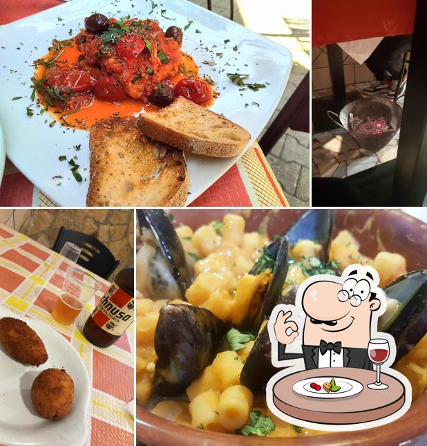 Cibo al Cantina del Gallo