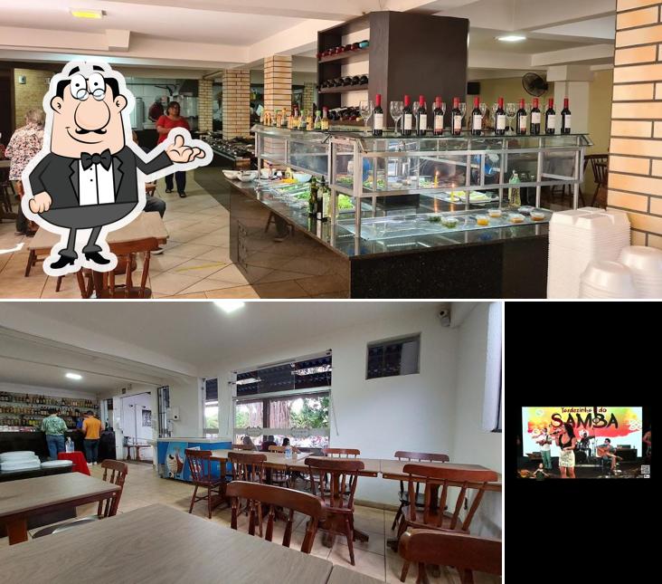 O interior do Casarão