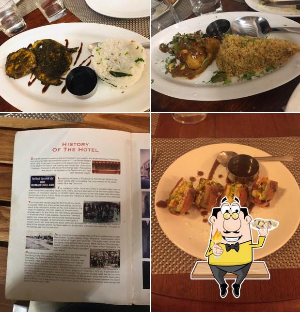 Get seafood at Chez Francis