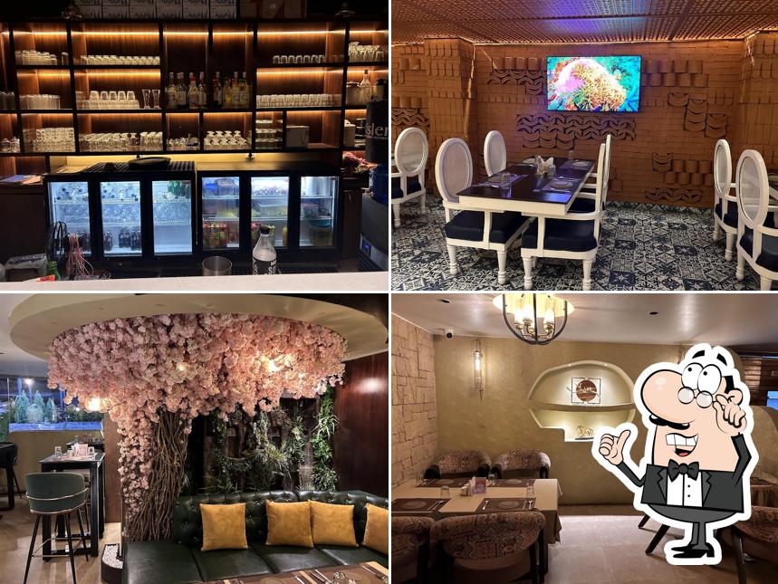 Take a seat at one of the tables at Hindustan’s Chulha Chowka