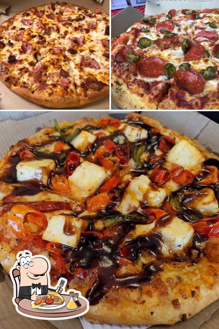 At Domino's Pizza Civil Lines, Gorakhpur, you can try pizza