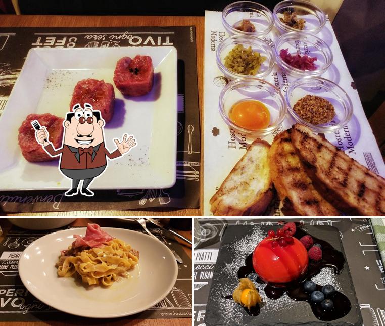 Cibo al Hosteria Moderna Verona