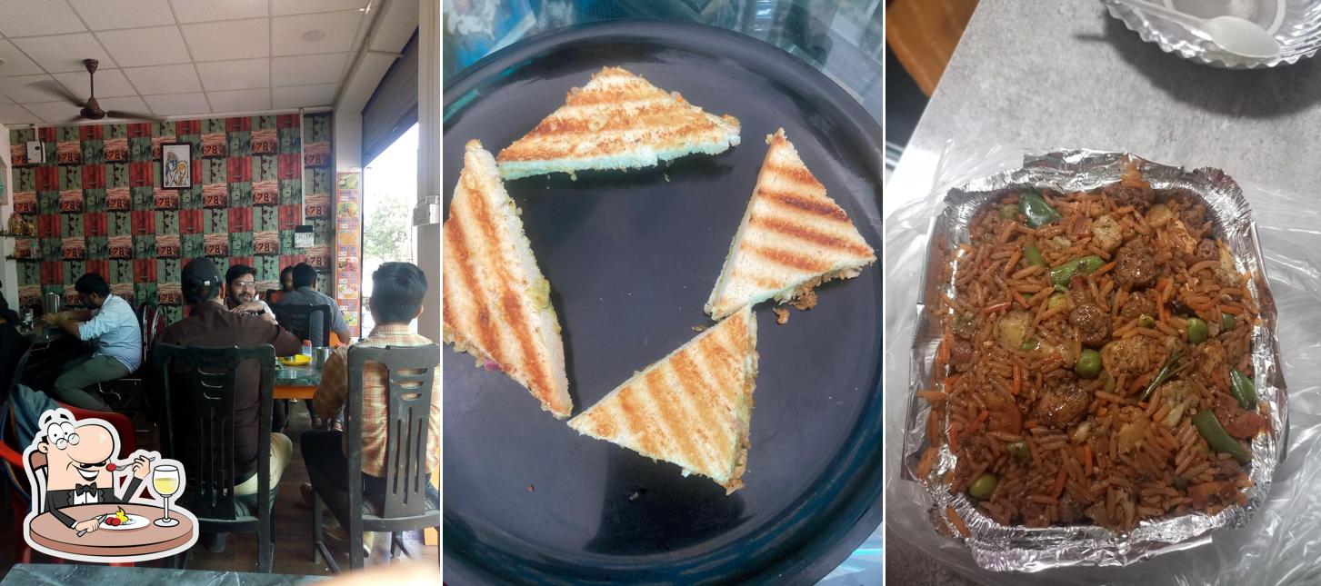 Food at Humpty Dumpt restaurant